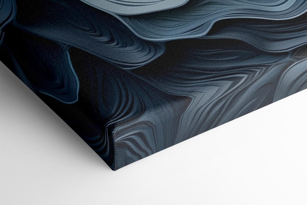 Flowing colors in abstract design Flowing colors in abstract design