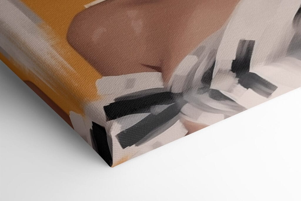 Elegant beauty in striking attire Elegant beauty in striking attire