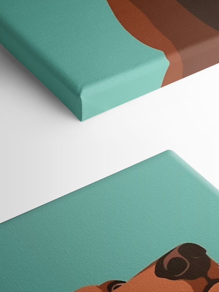 Dog with its head up Dog with its head up