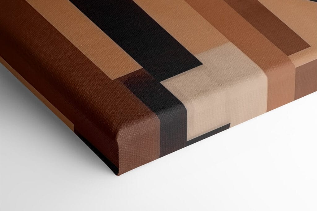 Painting of a woman's face Painting of a woman's face