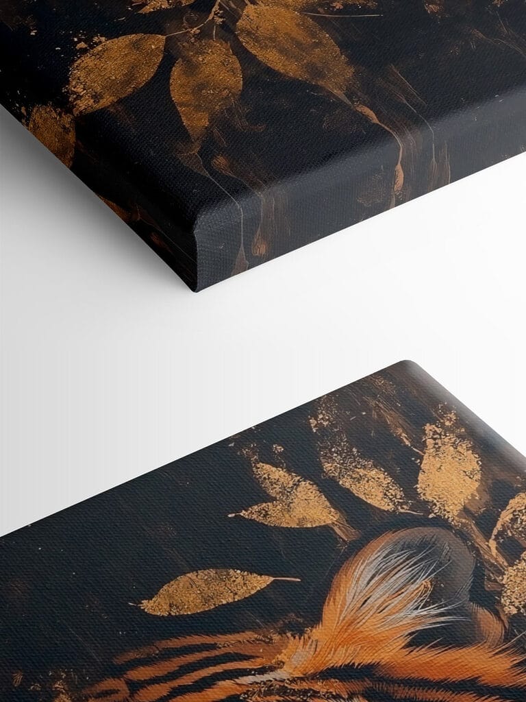 Painting of a tiger Painting of a tiger