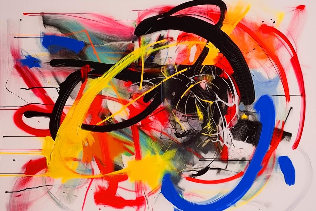 Painting of different colors Painting of different colors