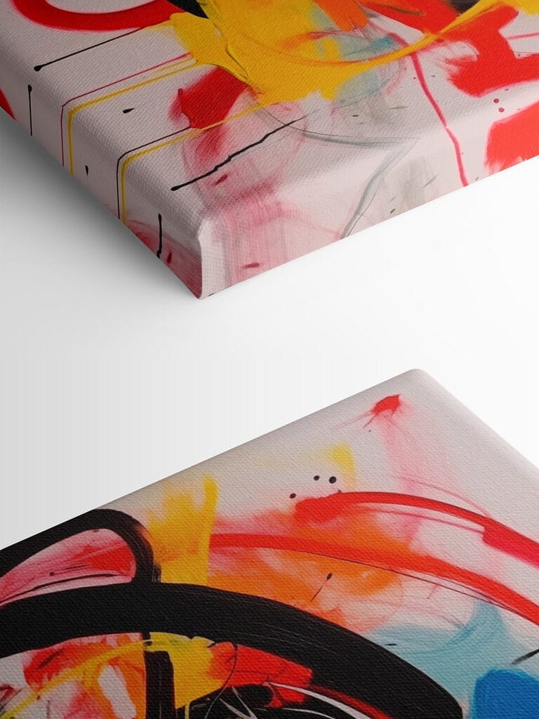 Painting of different colors Painting of different colors