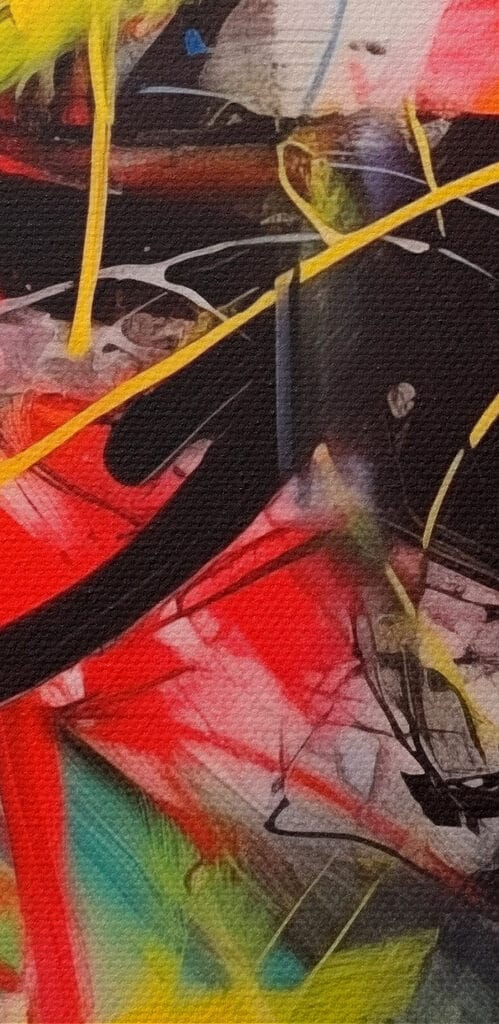 Painting of different colors Painting of different colors