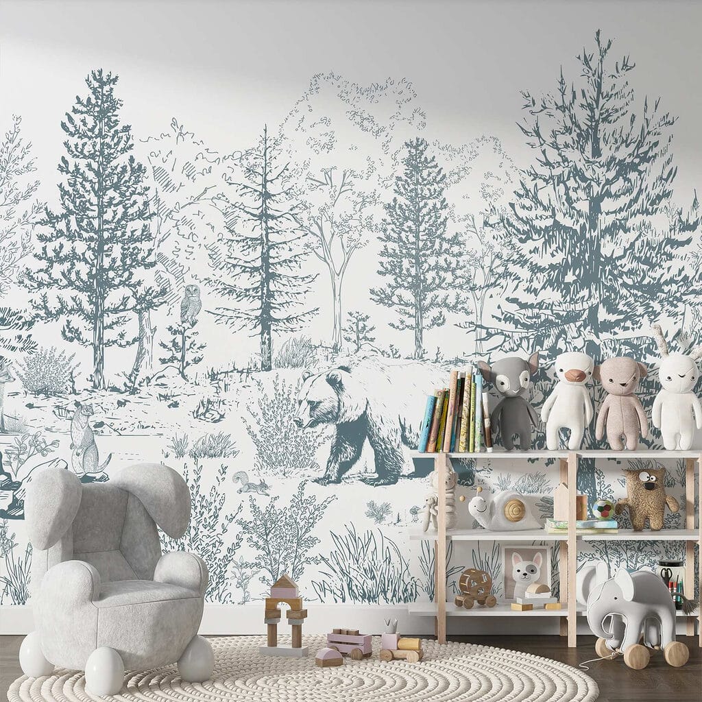 Bear in the woods