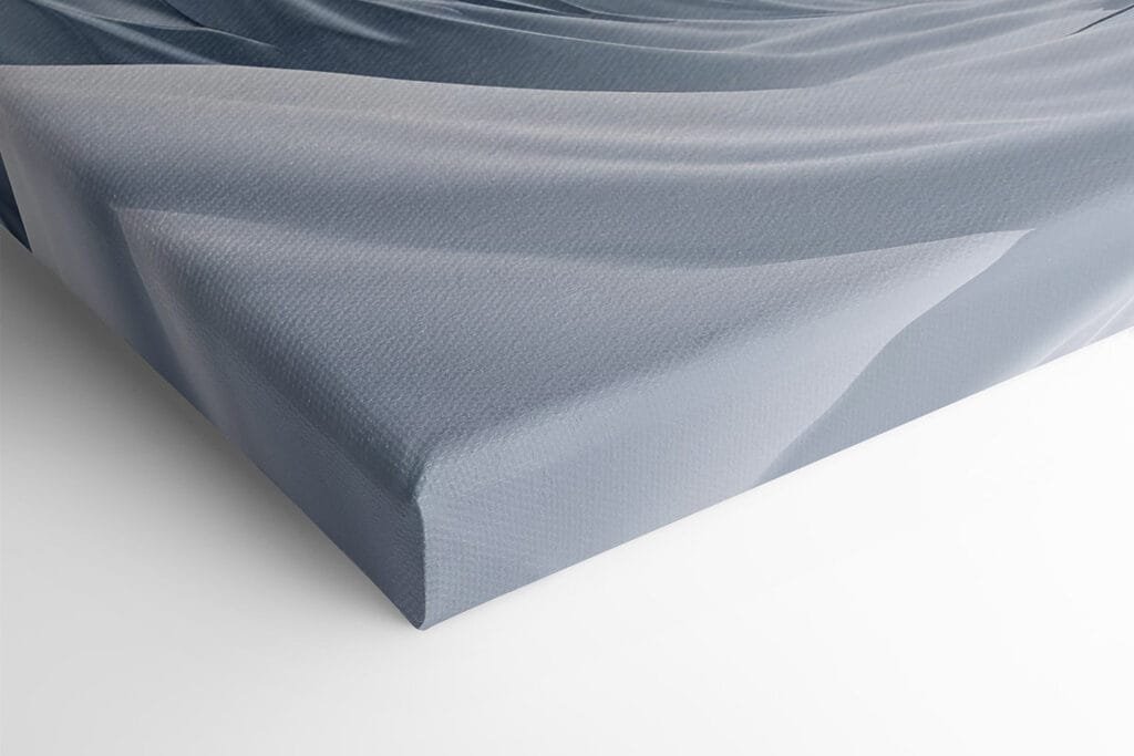 Snowy mountain range with a lake Snowy mountain range with a lake