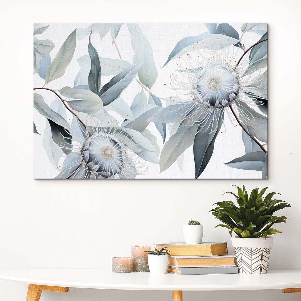 Delicate petals in soft colors