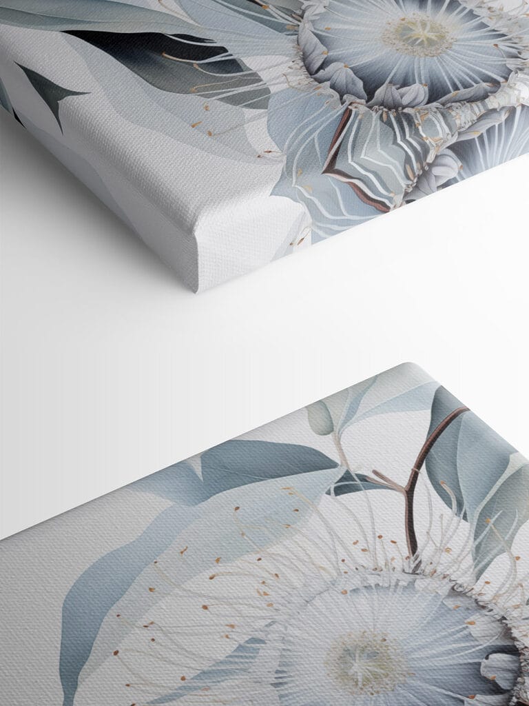 Delicate petals in soft colors