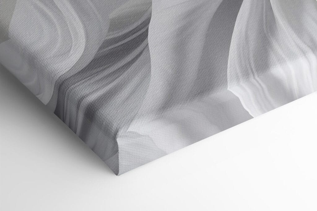 White fabric in the air White fabric in the air