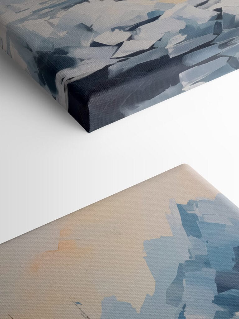 Painting of a ship in the water Painting of a ship in the water