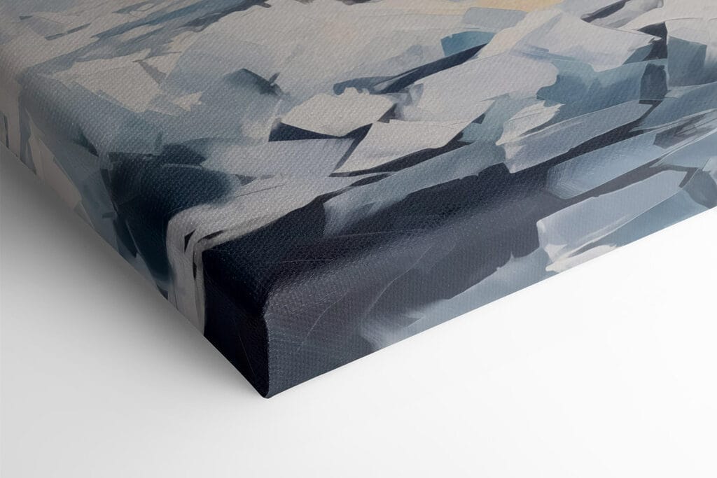 Painting of a ship in the water Painting of a ship in the water