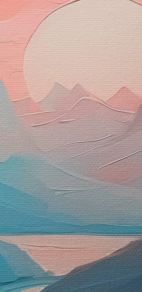 River running through a mountain