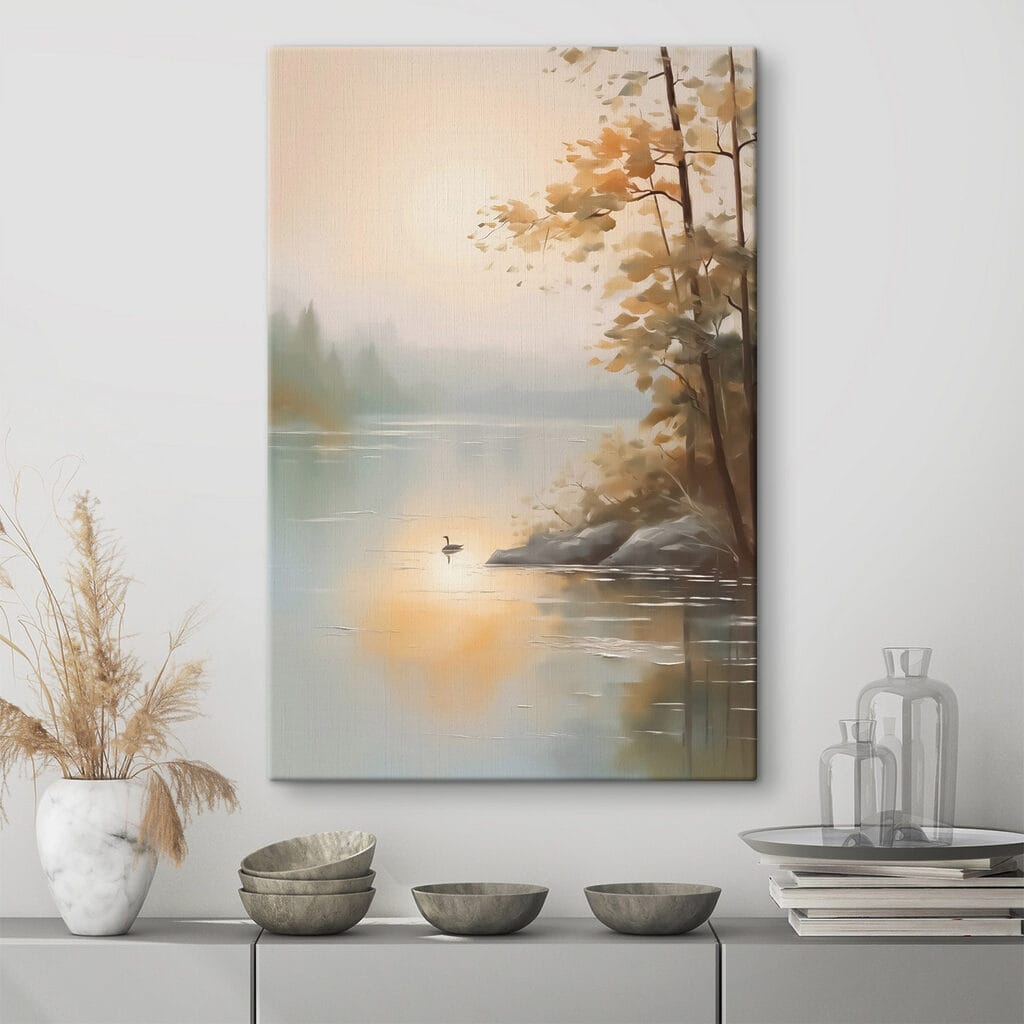 Duck on a lake Duck on a lake