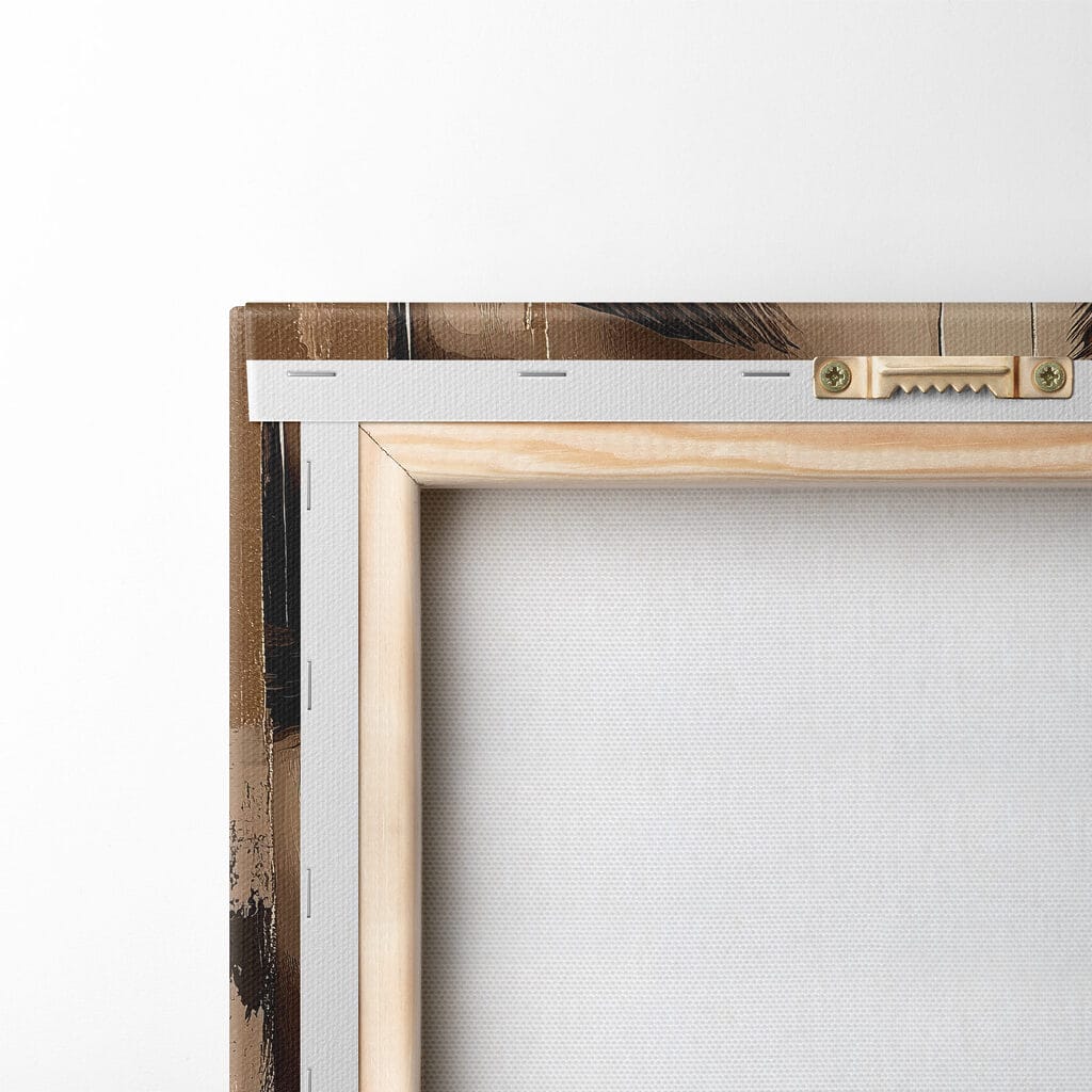 Painting of a woman's face Painting of a woman's face