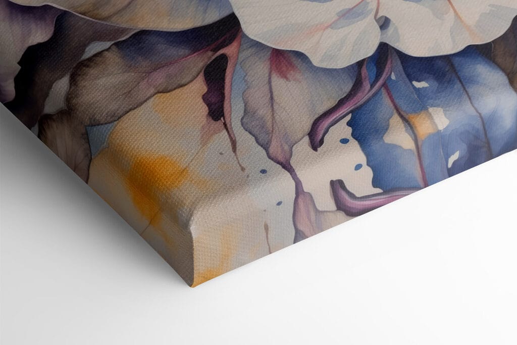 Painting of a flower Painting of a flower