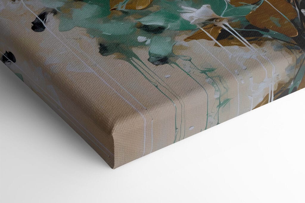 Painting of a white flower Painting of a white flower