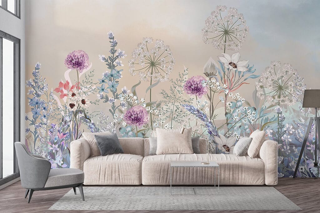 Painting of flowers and plants Painting of flowers and plants