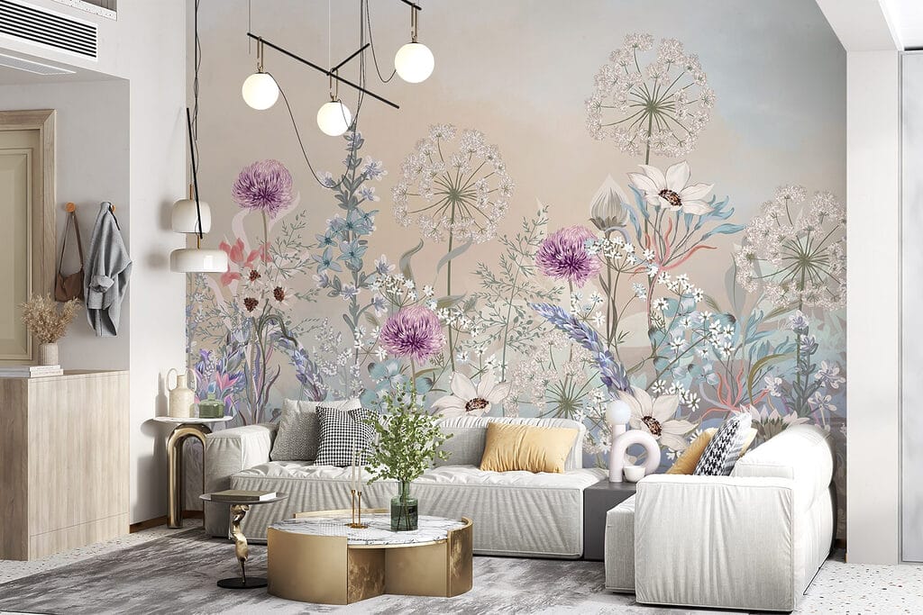 Painting of flowers and plants Painting of flowers and plants