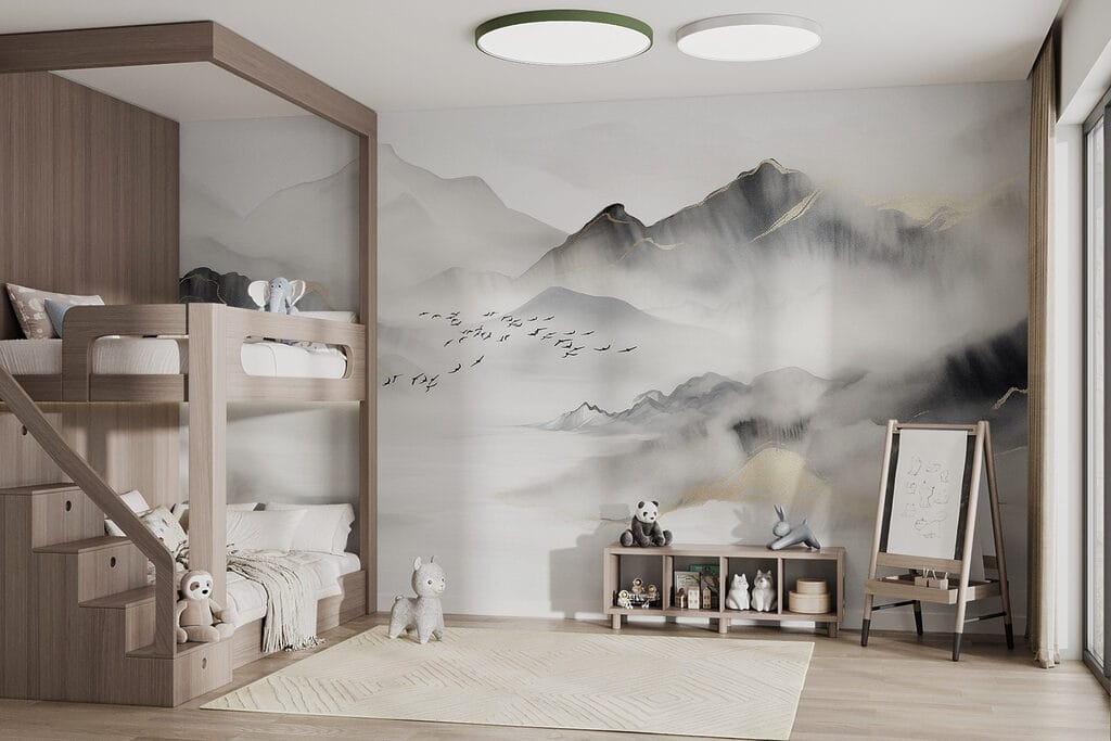 Birds flying in the clouds Birds flying in the clouds