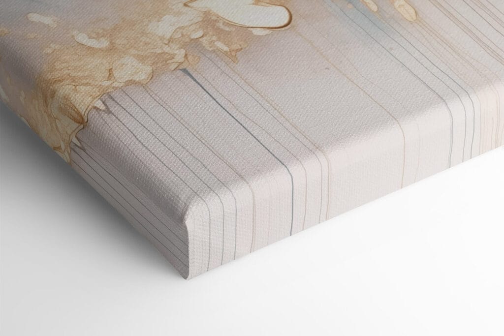 Abstract waves of blue and cream Abstract waves of blue and cream