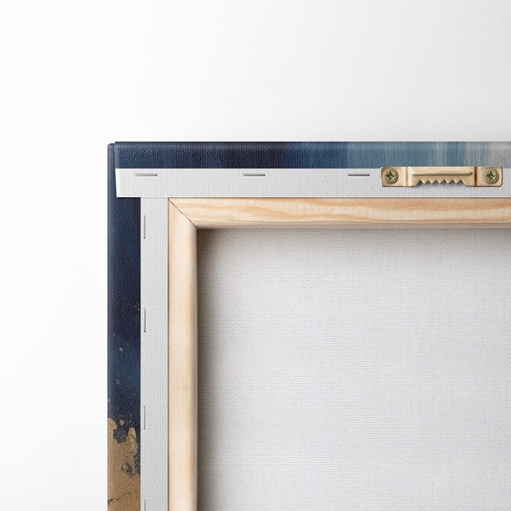 Abstract waves of blue and cream Abstract waves of blue and cream