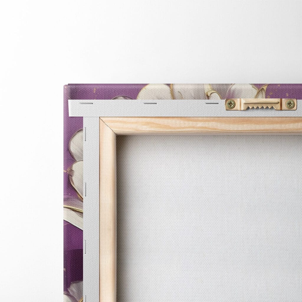 Elegant blooms on vibrant backdrop