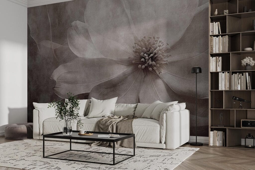 Delicate petals in soft tones