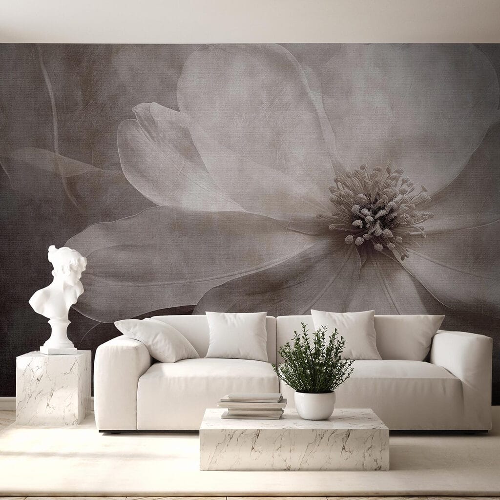 Delicate petals in soft tones