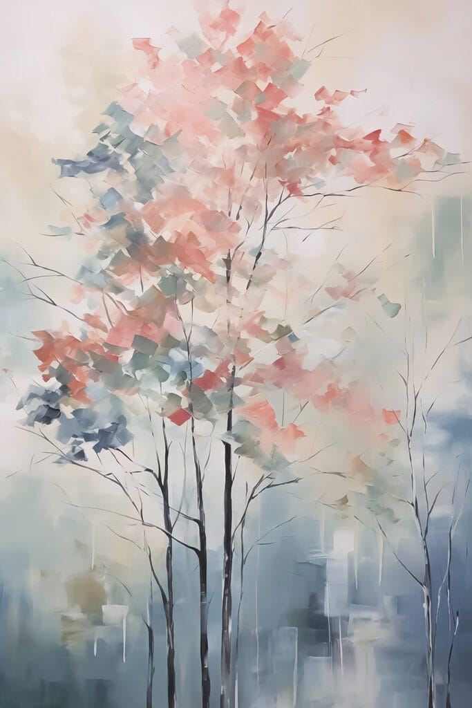 Painting of a tree Painting of a tree