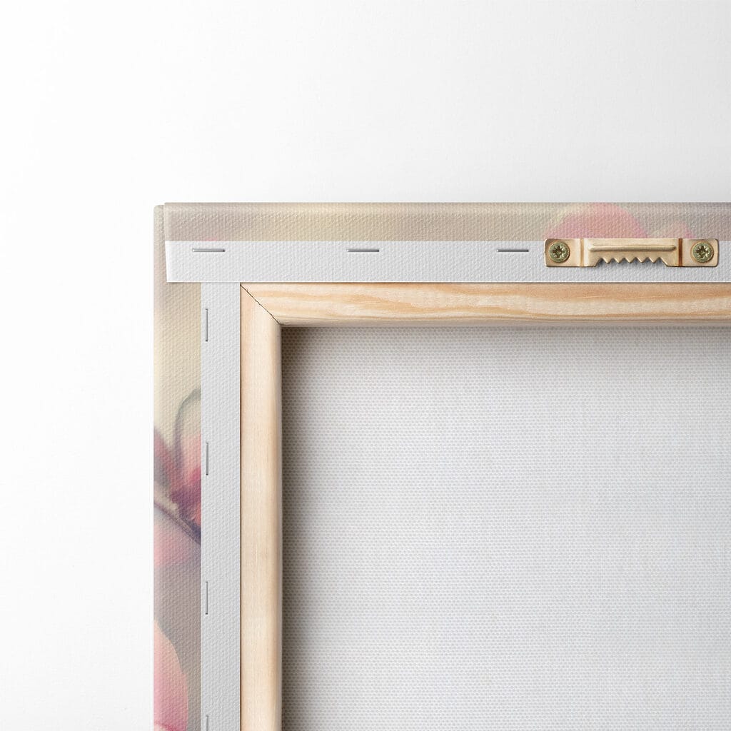 Delicate blossoms in soft pastel tones