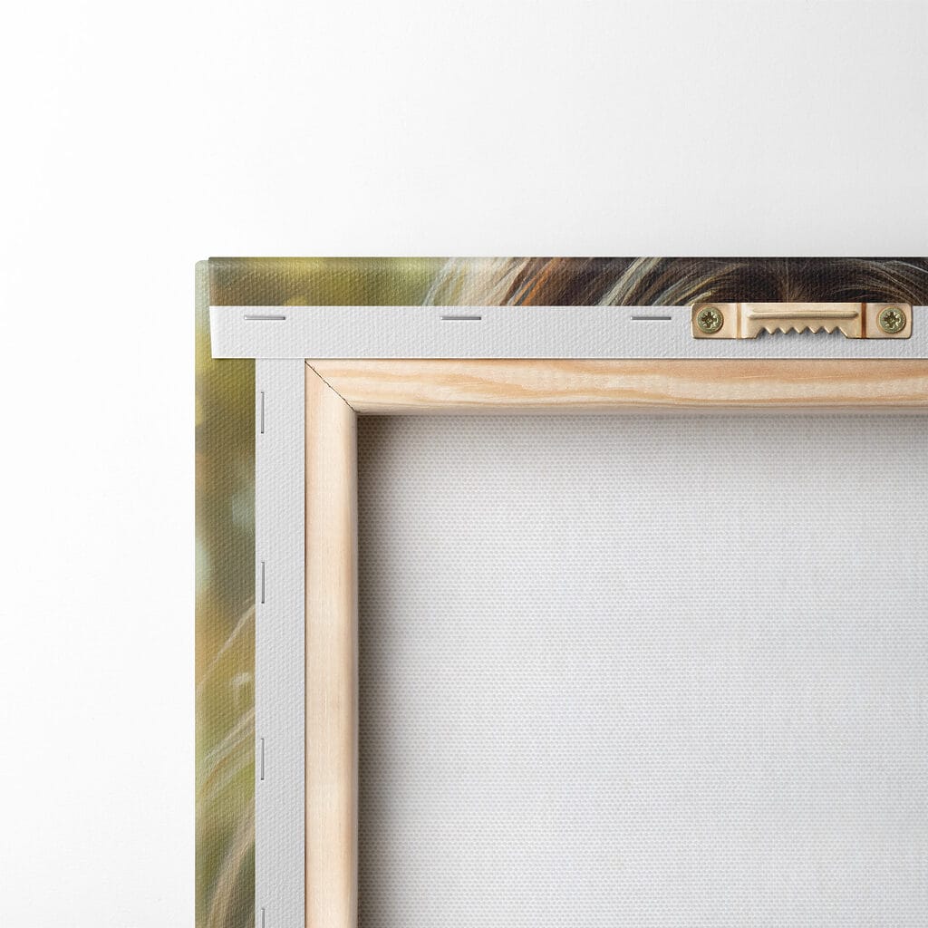 Woman with green eyes and freckles