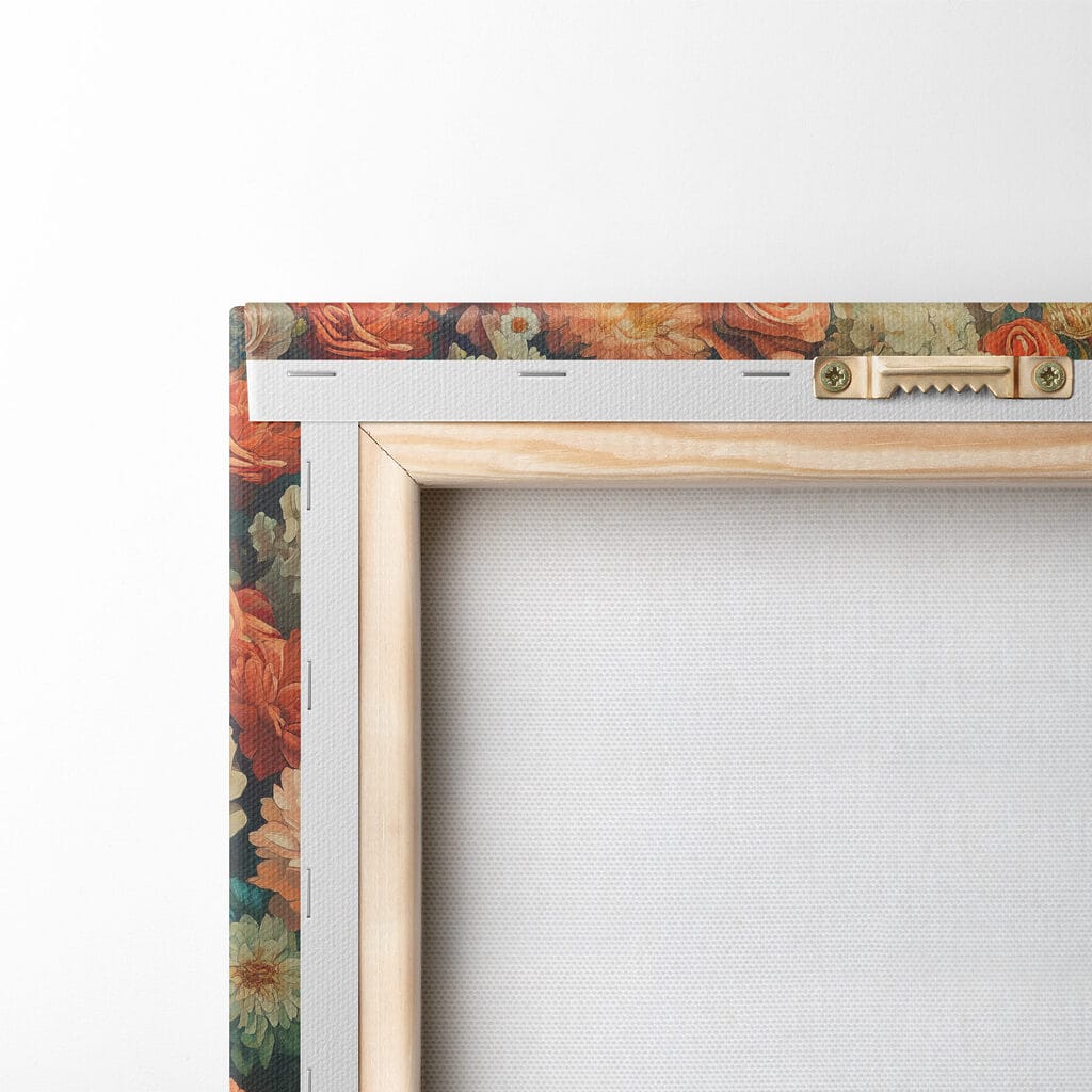 Woman with flowers in her hair