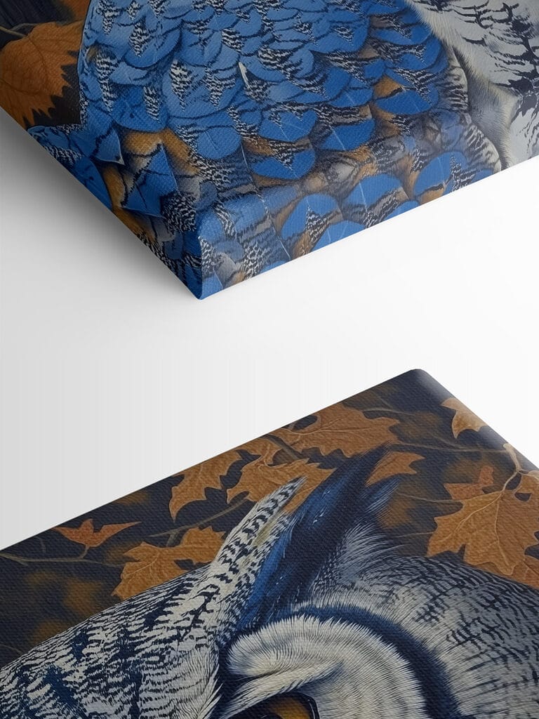 An owl with yellow eyes An owl with yellow eyes