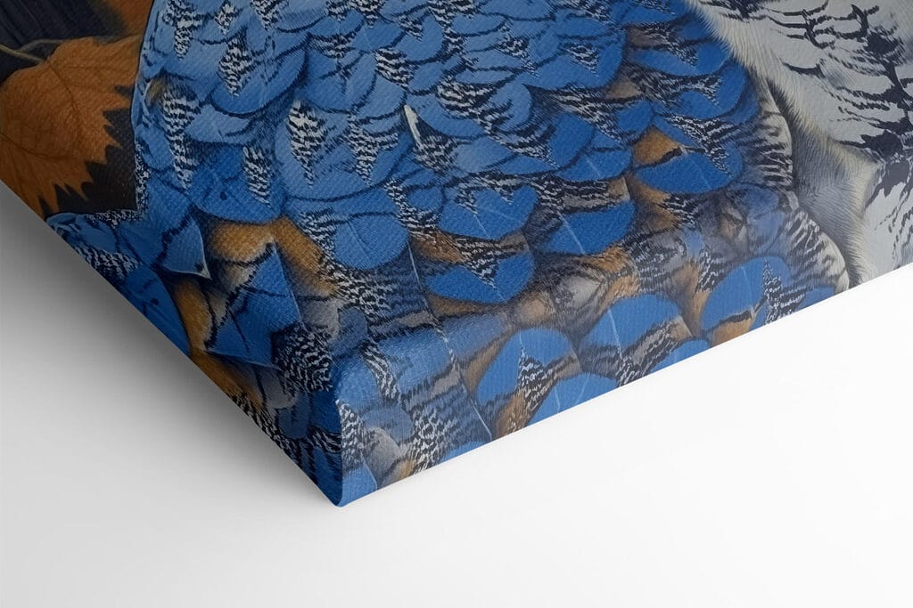 An owl with yellow eyes An owl with yellow eyes