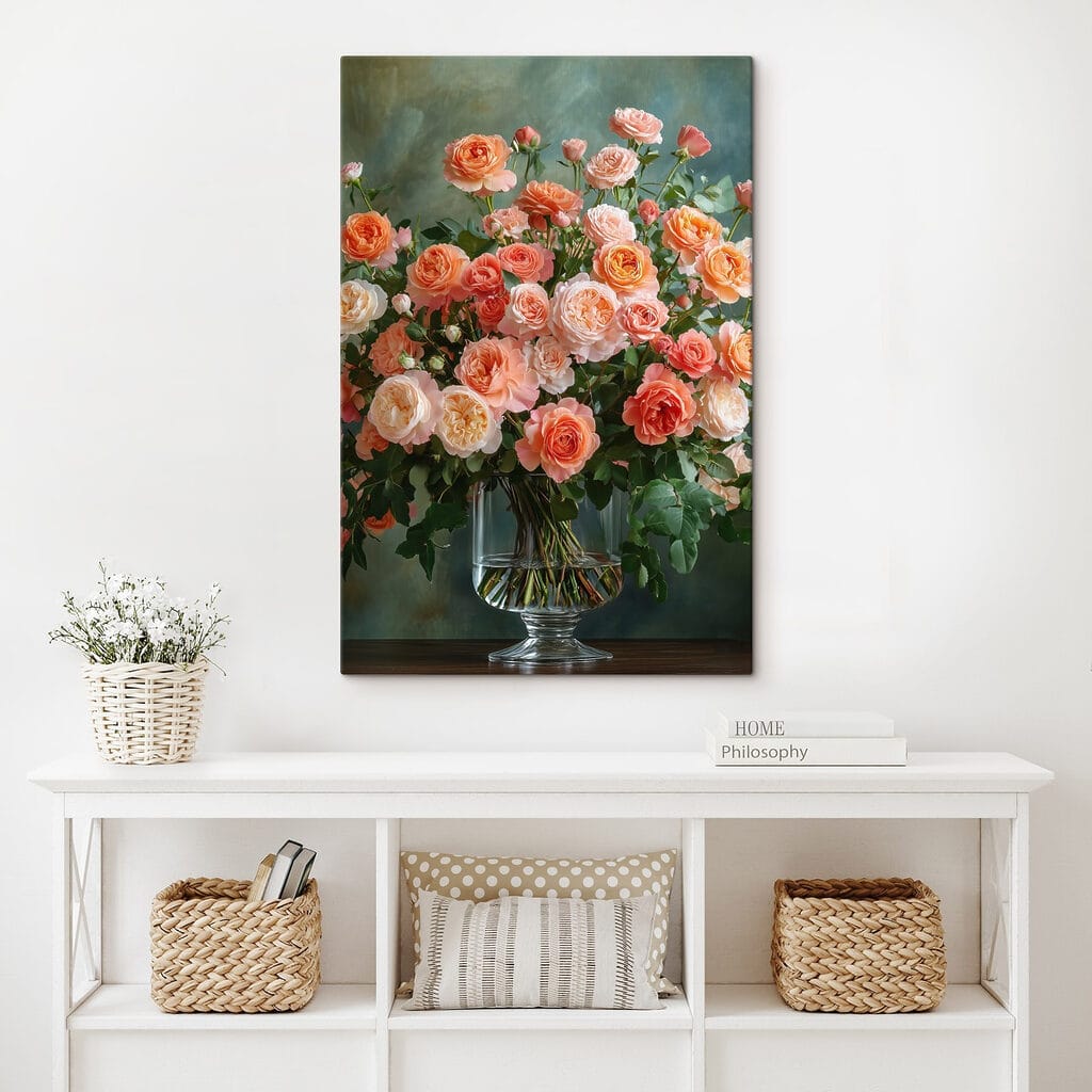 Bouquet of flowers in a vase