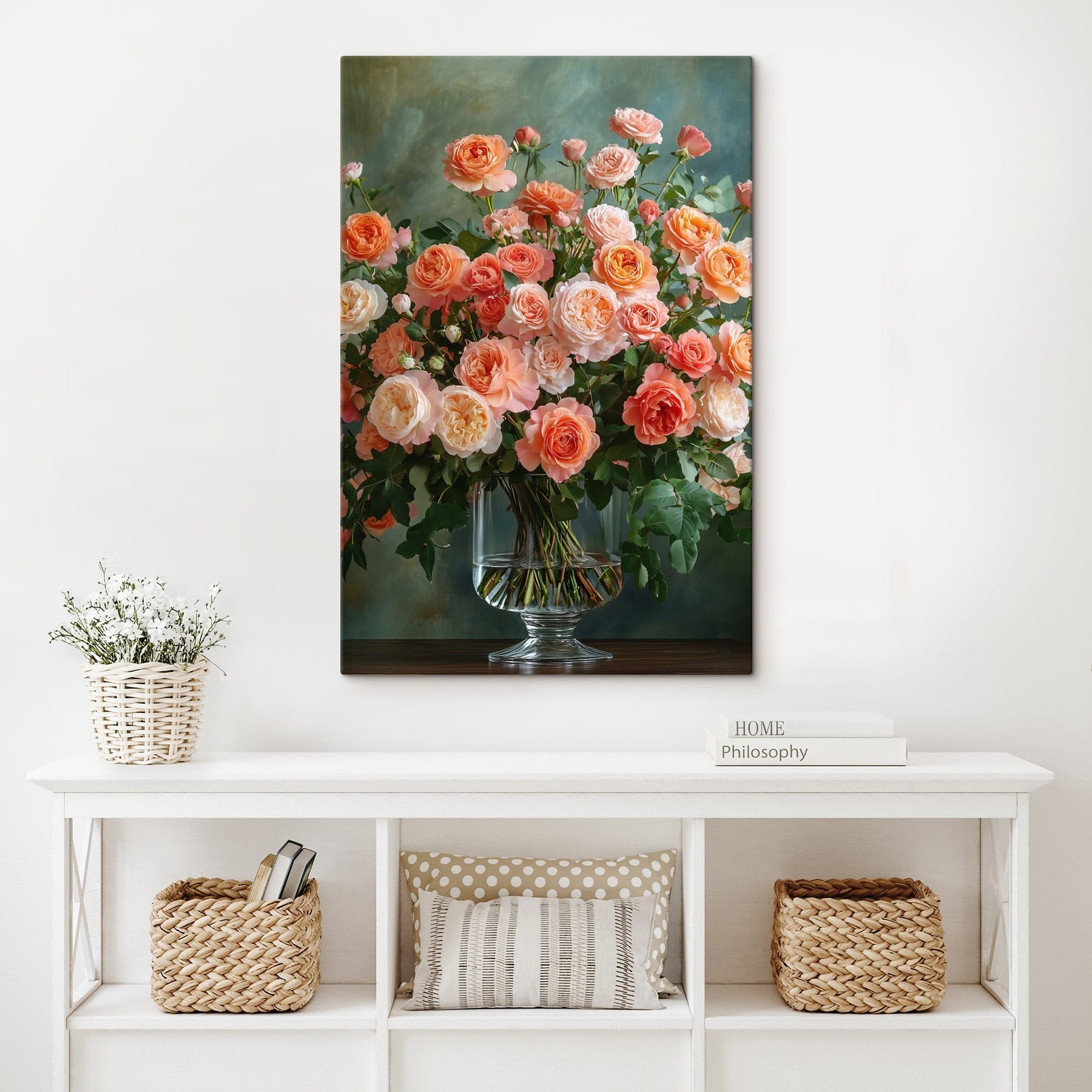 Bouquet of flowers in a vase