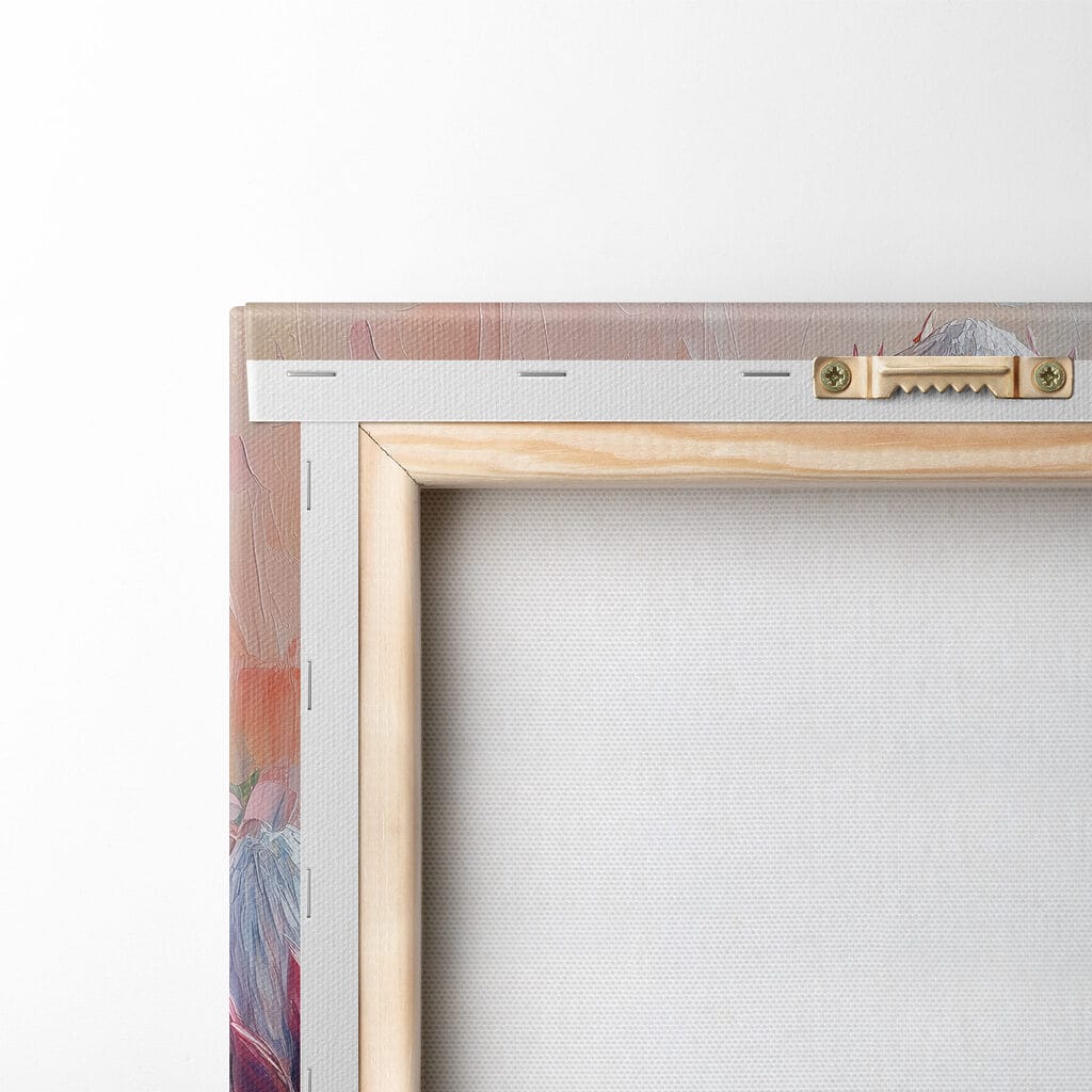 Painting of a bouquet of flowers