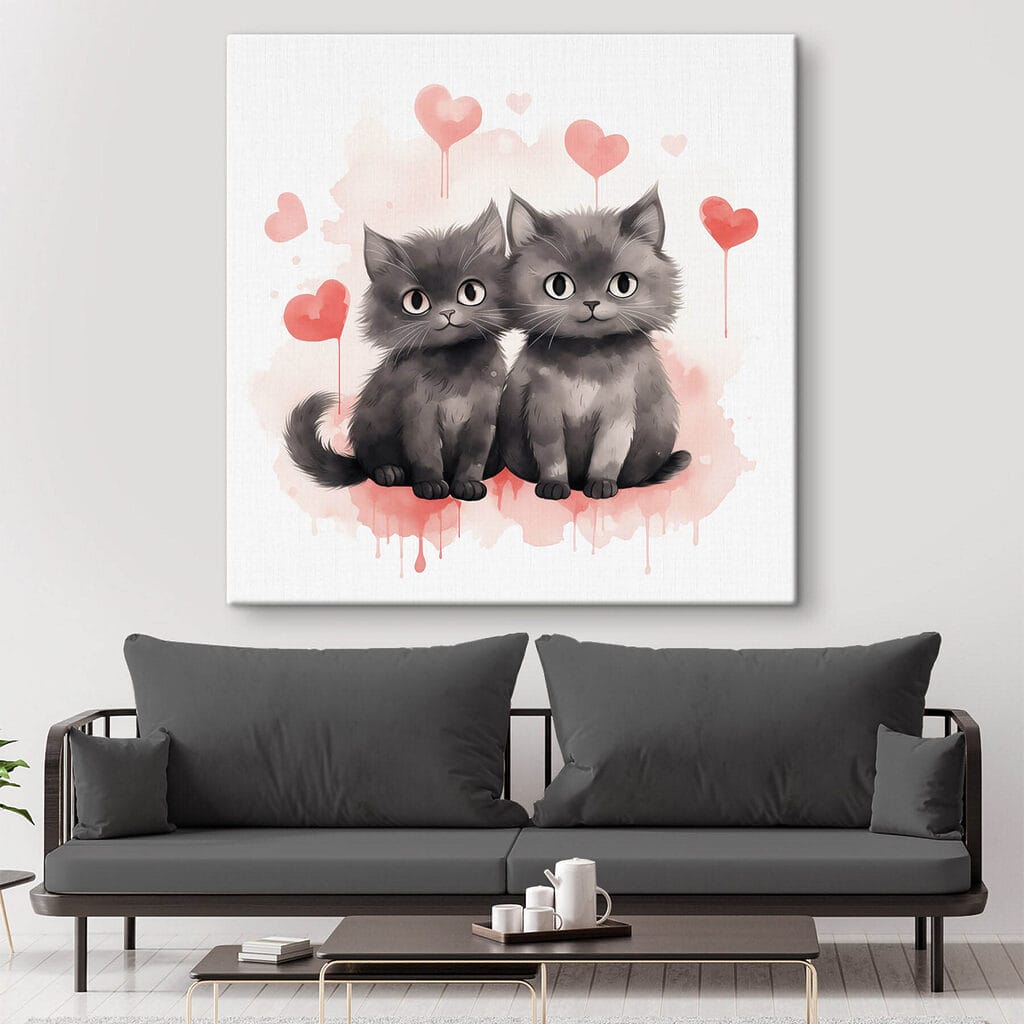 Two cats sitting next to each other Two cats sitting next to each other