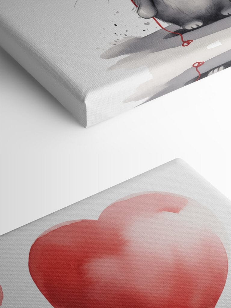 Cat holding balloons Cat holding balloons