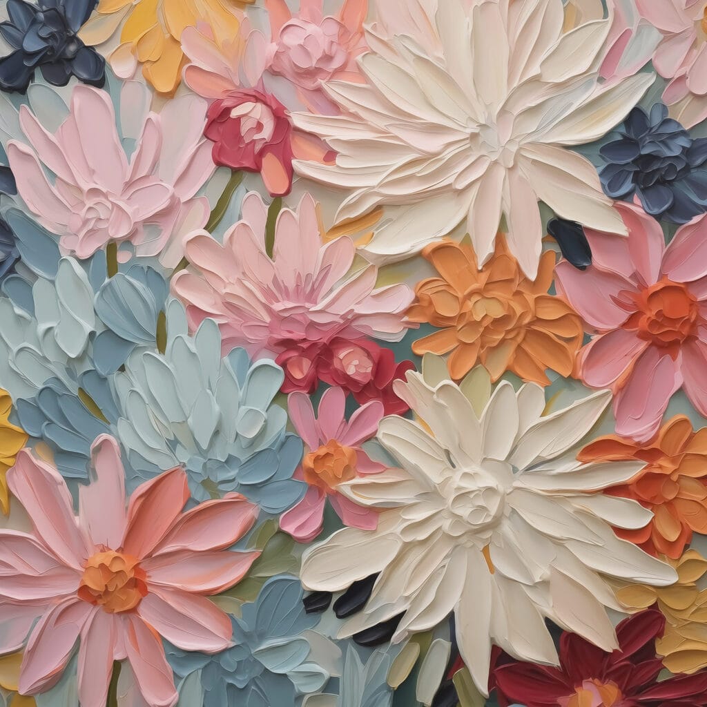 Painting of flowers