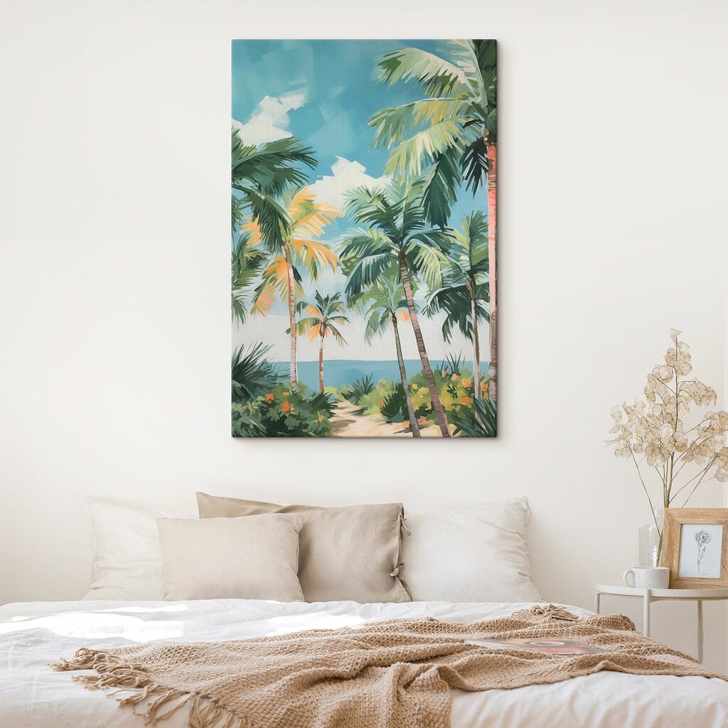 Group of palm trees Group of palm trees