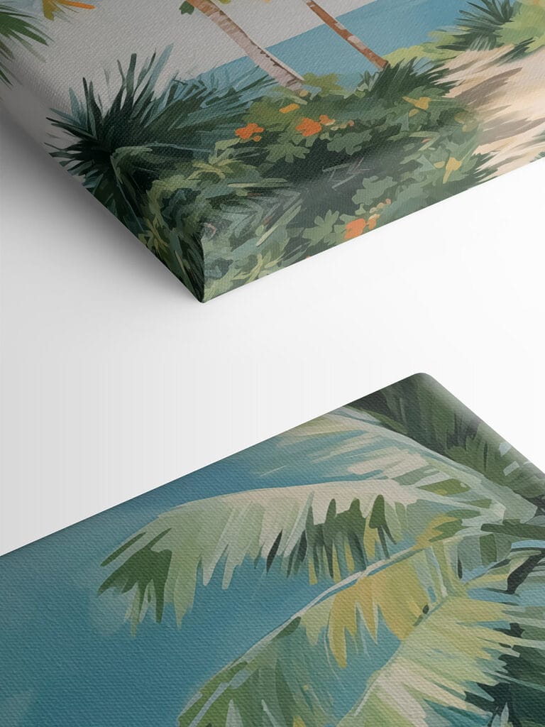 Group of palm trees Group of palm trees