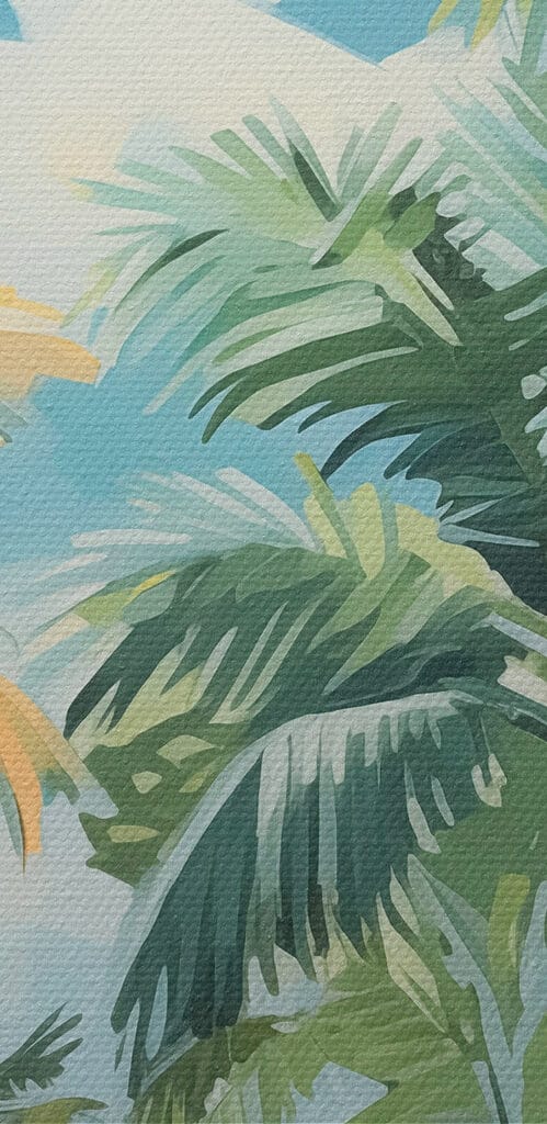 Group of palm trees Group of palm trees