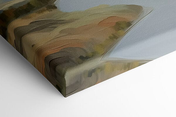 River running through a valley