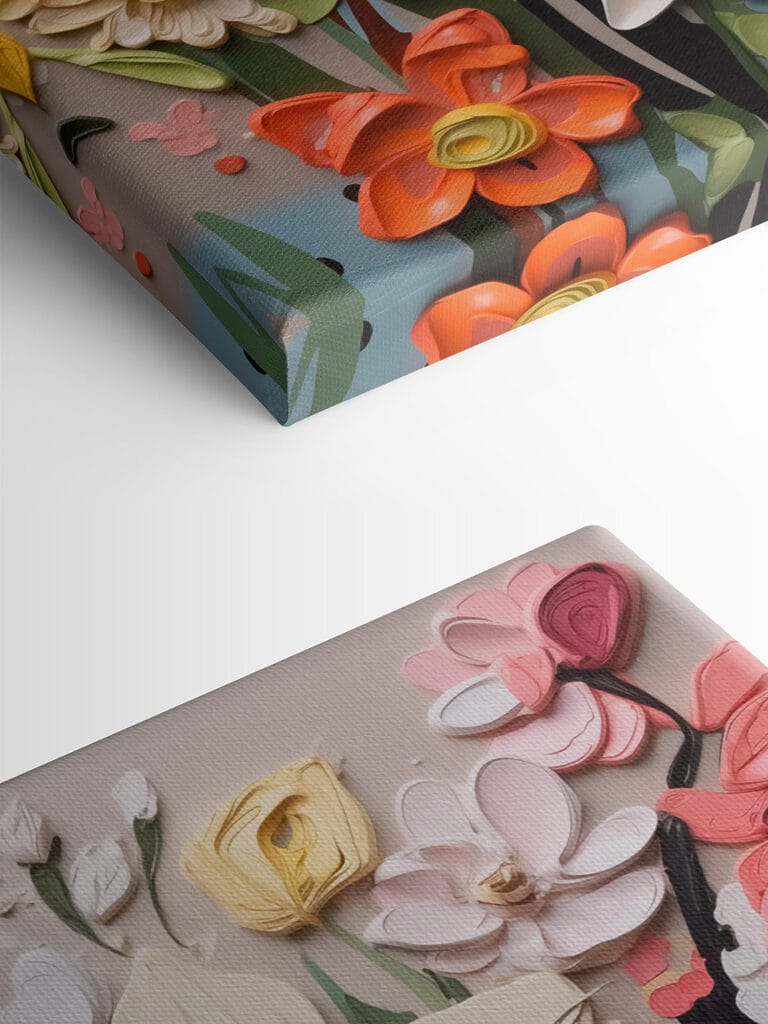 Wall art of flowers Wall art of flowers