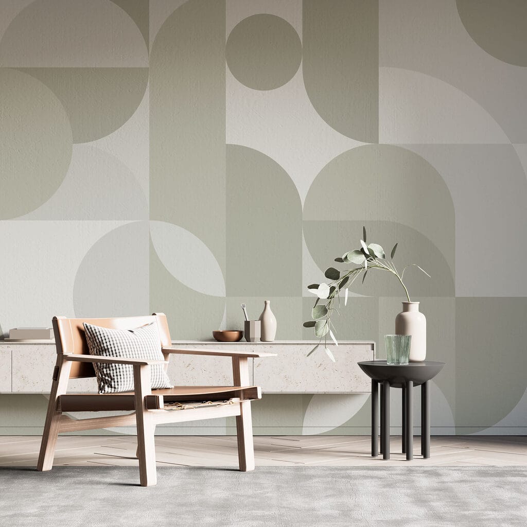 Grey and white geometric pattern