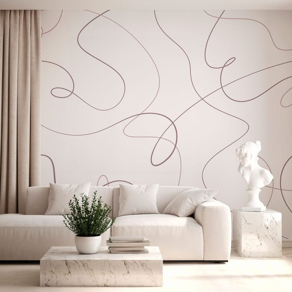 White background with lines