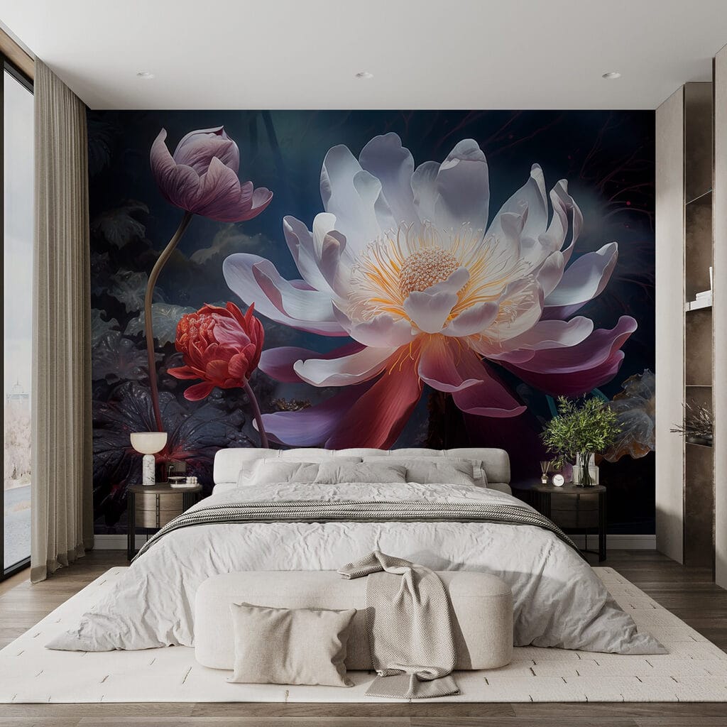 Majestic blooms in tranquil waters Majestic blooms in tranquil waters