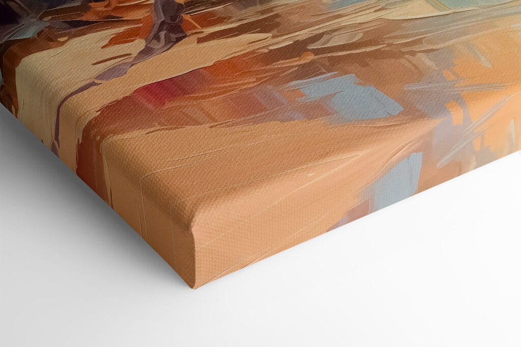 Painting of a beach with palm trees Painting of a beach with palm trees