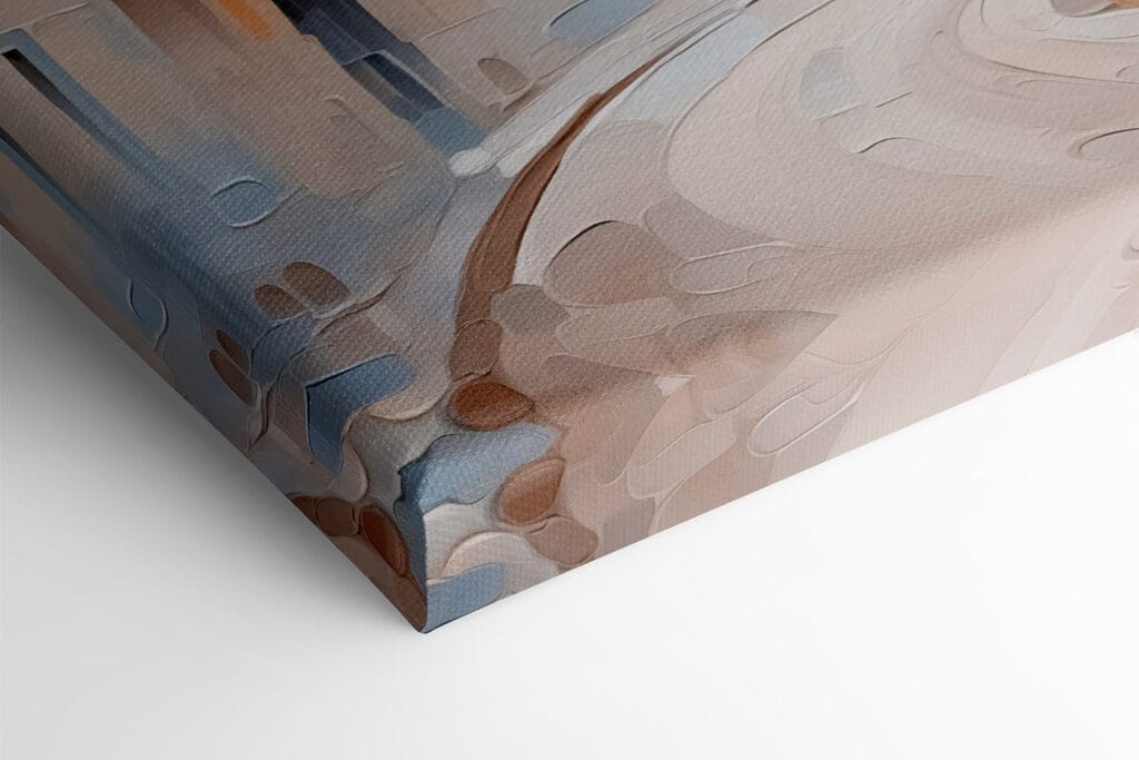 Painting of a city Painting of a city